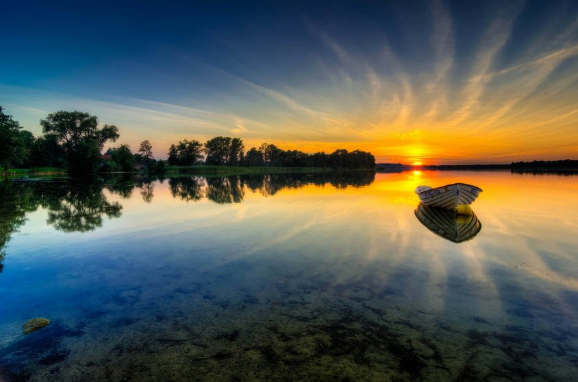 Masurian Lake District, Warmian-Masurian, Poland